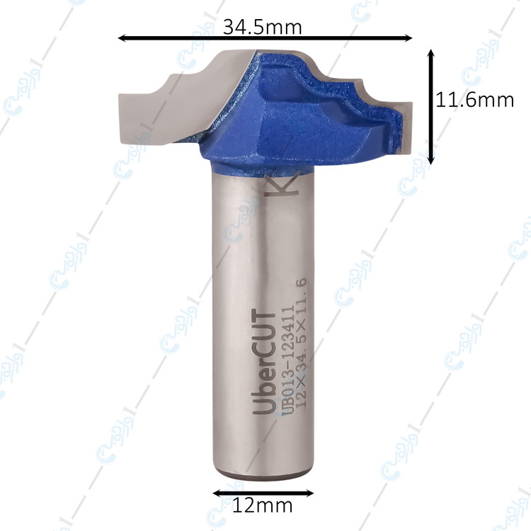 تیغ فرز تونیک کلاسیک قطر 34 کارگیر 11 UberCUT کد UB013-123411