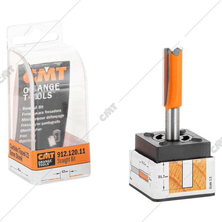 تیغ فرز شیارزن قطر 12 کارگیر 31.7 CMT کد 912.120.11