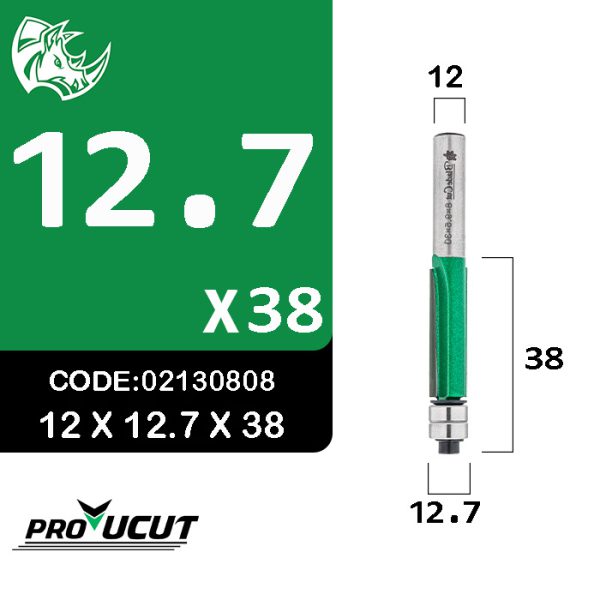 تیغ فرز پرداخت 2 بلبرینگ قطر 12/7 کارگیر 38 ProUCUT کد BC02130808