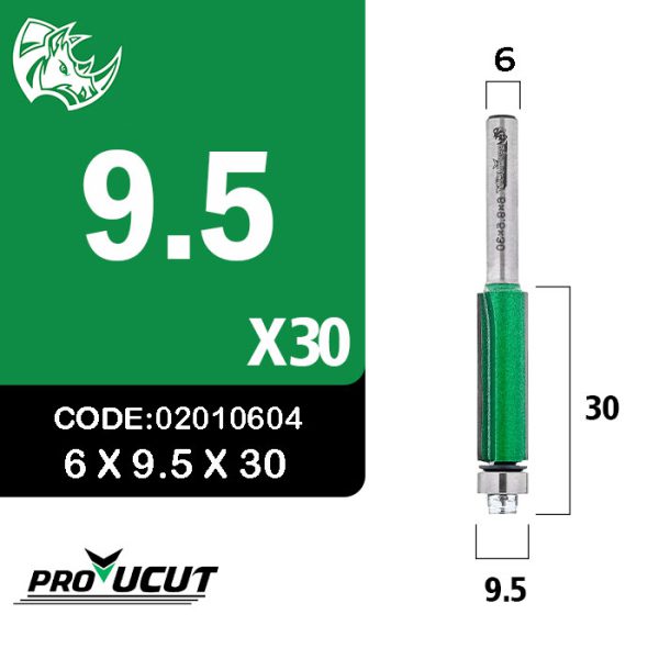 تیغ فرز پرداخت  قطر 9/5 کارگیر 30 ProUCUT کد BC02010604