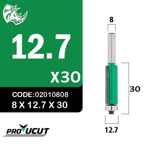 تیغ فرز پرداخت قطر 12/7 کارگیر 30 ProUCUT کد BC02010808