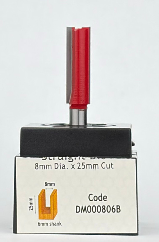 تیغ فرز شیارزن قطر 8 کارگیر 25 Damar کد DM000806B