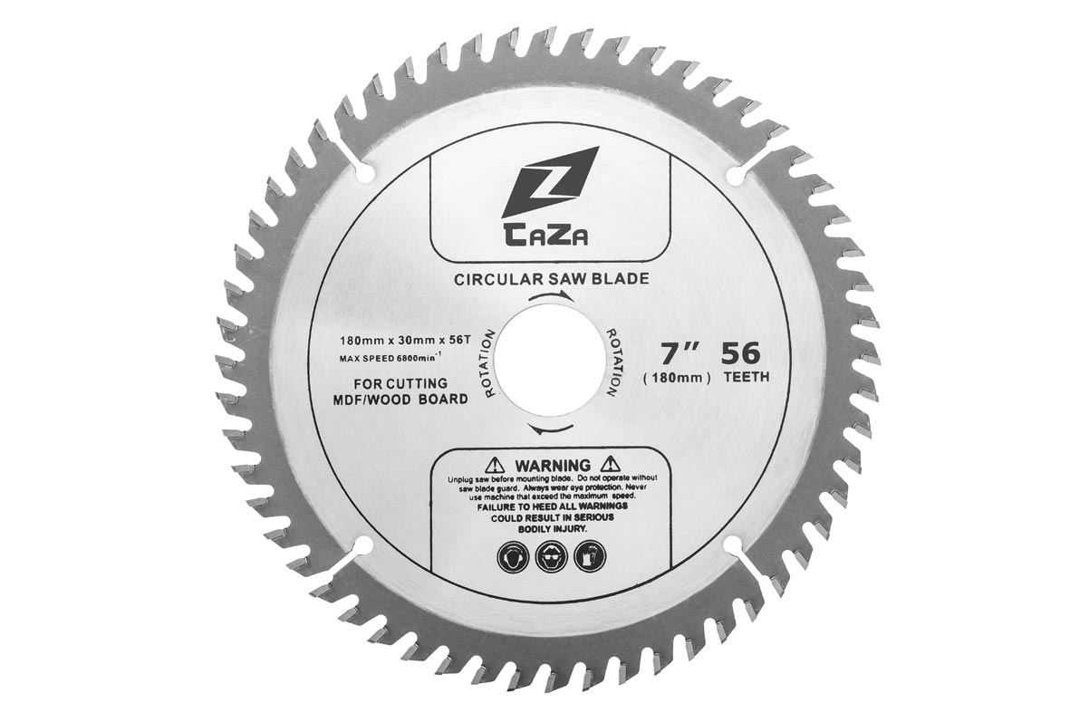 تیغ اره ام دی اف بر56 دندانه قطر185 میلی متر تازا مدل CSB-M18556